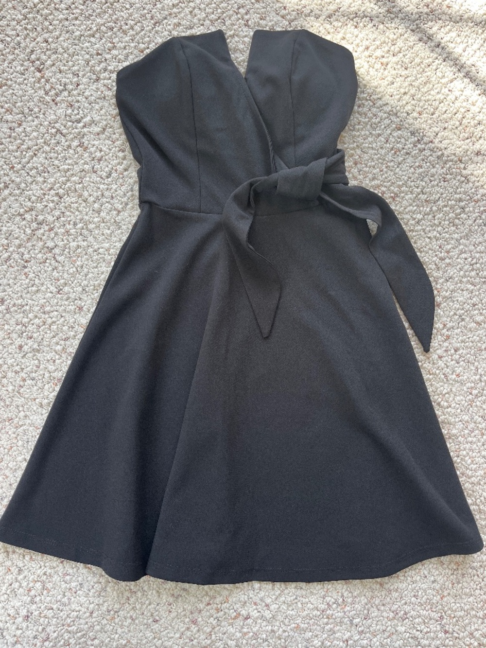 Miami Strapless Black Dress
